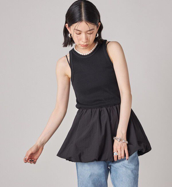 SHIPS for women「SHIPS NINE CASE:〈洗濯機可能〉バブル ヘム トップス」|その他|