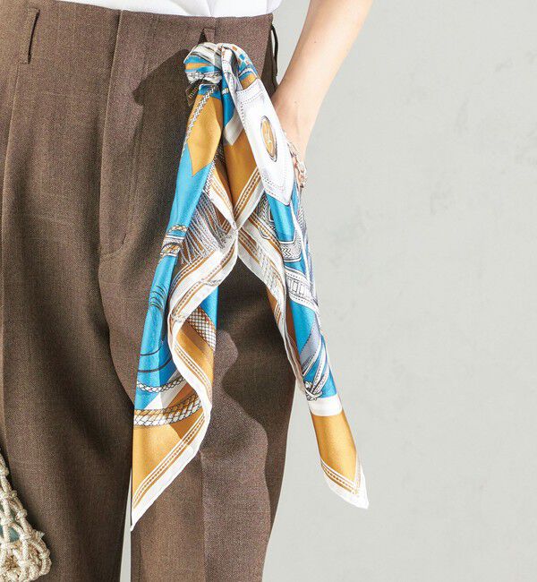 SHIPS for women「manipuri: スカーフ 65&times;65」|バンダナ・スカーフ|