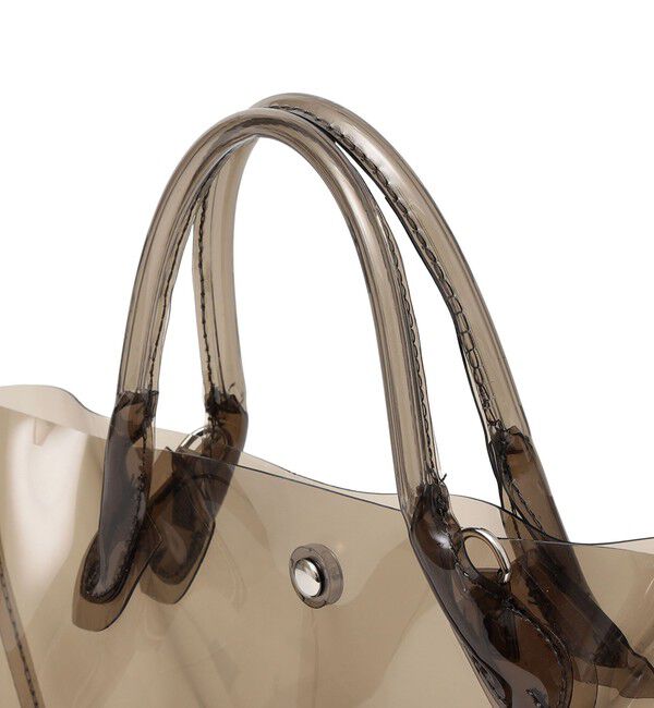 SHIPS for women「【WEB限定】ショルダー付き PVC トート バッグ」|トートバッグ|