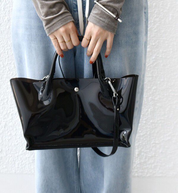 SHIPS for women「【WEB限定】ショルダー付き PVC トート バッグ」|トートバッグ|