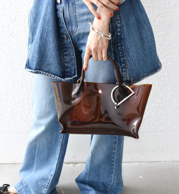 SHIPS for women「【WEB限定】ショルダー付き PVC トート バッグ」|トートバッグ|