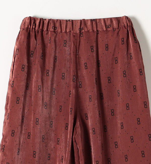 quaranciel「quaranciel:〈手洗い可能〉モノグラム ドット リラックス ワイド パンツ」|その他|