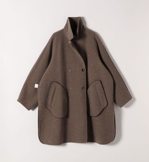 quaranciel「《一部追加予約》quaranciel: リバー スタンド & テーラード ダブルブレスト Aライン コート」|その他|