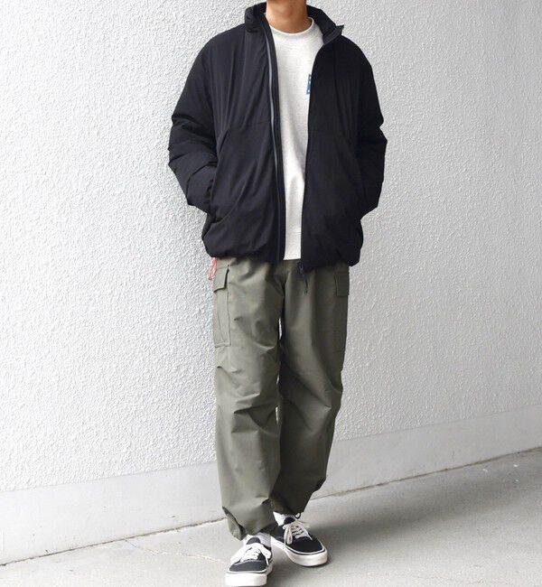 SHIPS any「SHIPS any:〈洗濯機可能〉裏起毛 ウォーム スマート ワイド イージー カーゴ パンツ◇」|カーゴ|