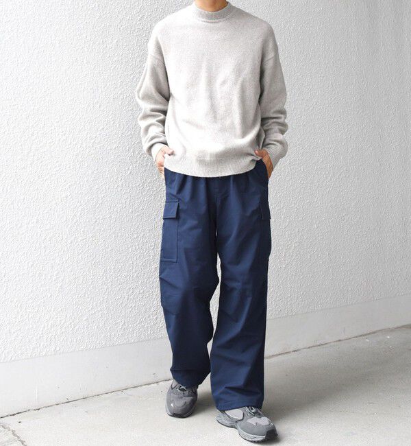 SHIPS any「SHIPS any:〈洗濯機可能〉裏起毛 ウォーム スマート ワイド イージー カーゴ パンツ◇」|カーゴ|