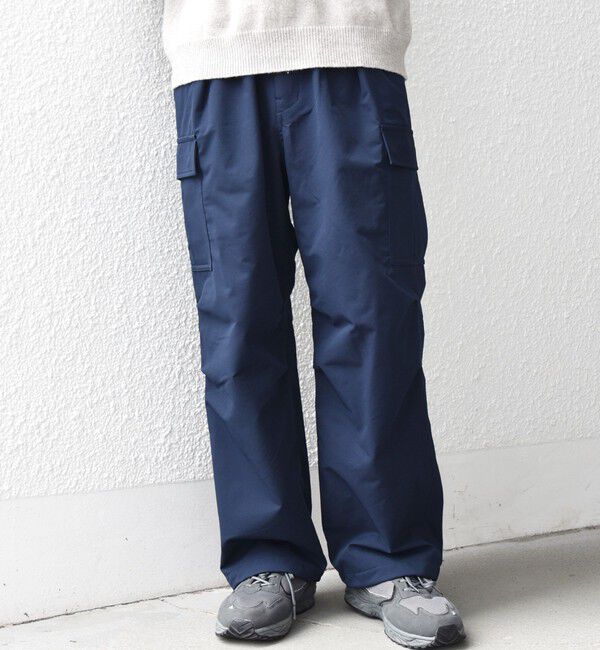 SHIPS any「SHIPS any:〈洗濯機可能〉裏起毛 ウォーム スマート ワイド イージー カーゴ パンツ◇」|カーゴ|