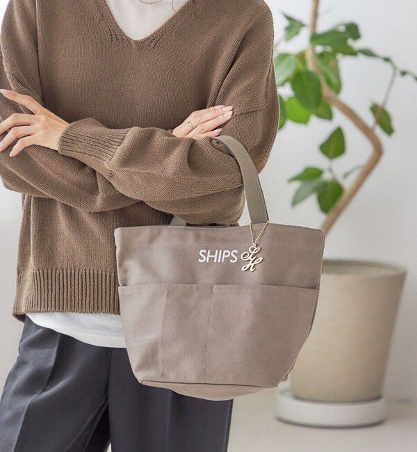 SHIPS for women「チャーム付き ポケット トート バッグ」|トートバッグ|