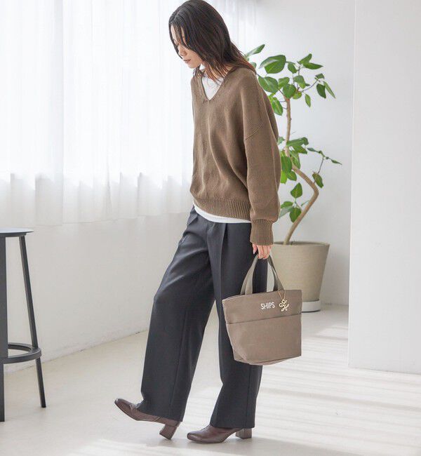 SHIPS for women「チャーム付き ポケット トート バッグ」|トートバッグ|