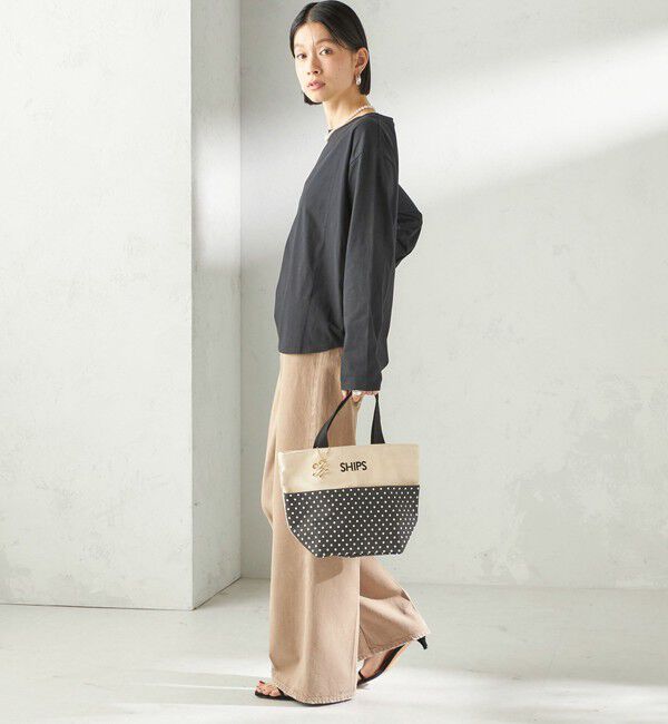 SHIPS for women「チャーム付き ポケット トート バッグ」|トートバッグ|