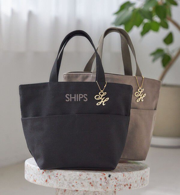 SHIPS for women「チャーム付き ポケット トート バッグ」|トートバッグ|