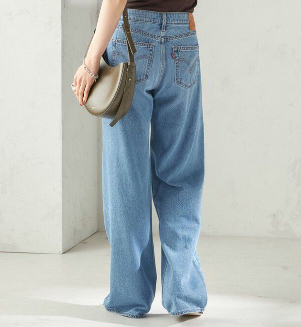 SHIPS for women「《予約》【SHIPS EXCLUSIVE】Levi&rsquo;s: LOW LOOSE ライトオンス」|デニム|