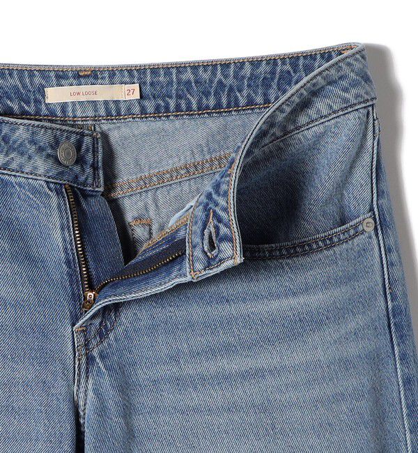 SHIPS for women「《予約》【SHIPS EXCLUSIVE】Levi&rsquo;s: LOW LOOSE ライトオンス」|デニム|