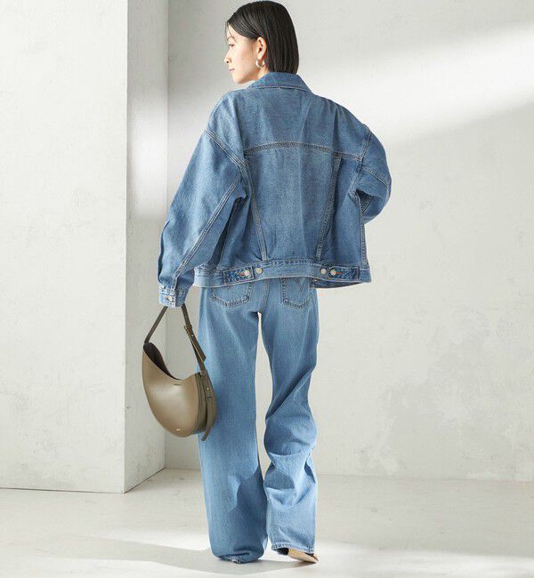 SHIPS for women「《予約》【SHIPS EXCLUSIVE】Levi&rsquo;s: LOW LOOSE ライトオンス」|デニム|