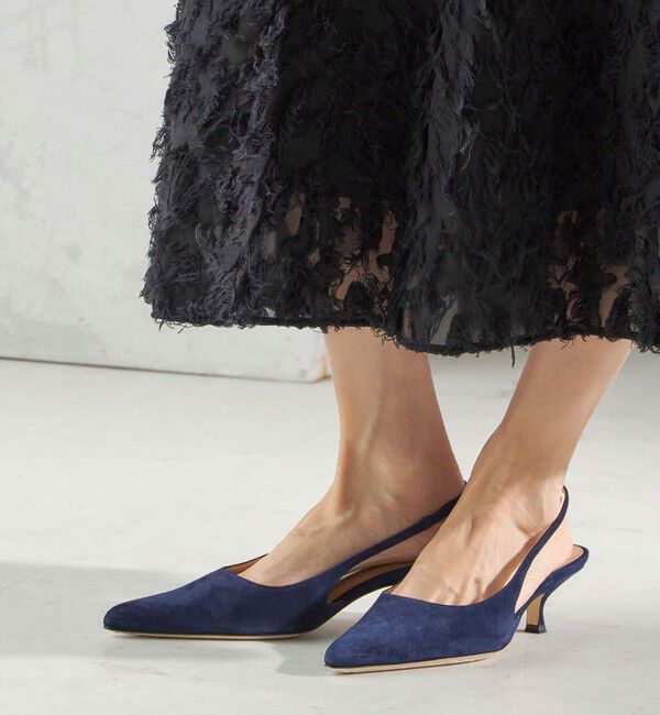 SHIPS for women「《予約》BRENTELLA: AUDREY」|パンプス|ネイビー