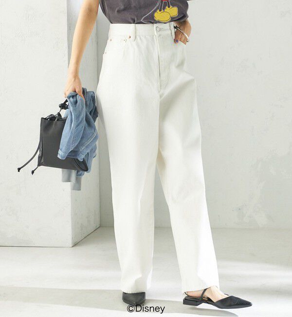 SHIPS for women「《予約》NINE CASE:〈洗濯機可能〉デニム パンツ」|デニム|