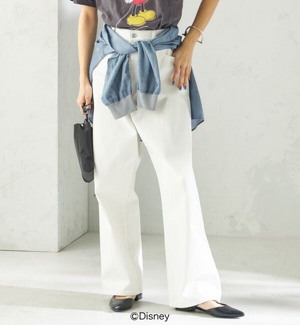 SHIPS for women「《予約》NINE CASE:〈洗濯機可能〉デニム パンツ」|デニム|