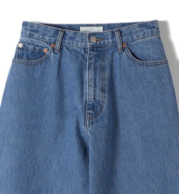 SHIPS for women「《予約》NINE CASE:〈洗濯機可能〉デニム パンツ」|デニム|