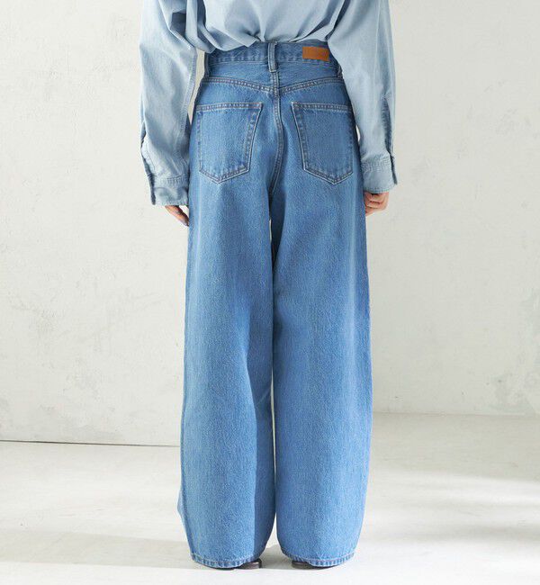 SHIPS for women「《予約》NINE CASE:〈洗濯機可能〉デニム パンツ」|デニム|