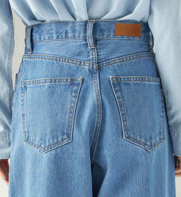 SHIPS for women「《予約》NINE CASE:〈洗濯機可能〉デニム パンツ」|デニム|