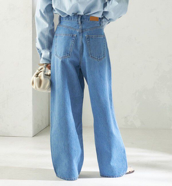 SHIPS for women「《予約》NINE CASE:〈洗濯機可能〉デニム パンツ」|デニム|