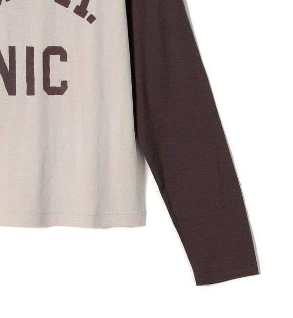 SHIPS for women「《予約》NINE CASE:〈手洗い可能〉シアー ラグラン TEE」|Tシャツ・カットソー|