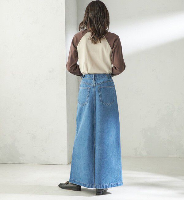 SHIPS for women「《予約》NINE CASE:〈手洗い可能〉シアー ラグラン TEE」|Tシャツ・カットソー|