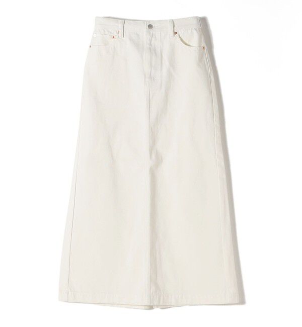 SHIPS for women「《予約》NINE CASE:〈洗濯機可能〉デニム スカート」|スカート|