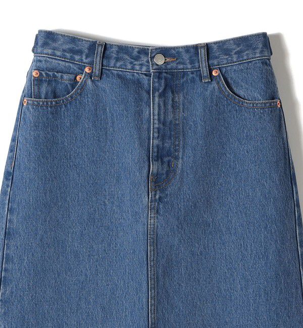 SHIPS for women「《予約》NINE CASE:〈洗濯機可能〉デニム スカート」|スカート|