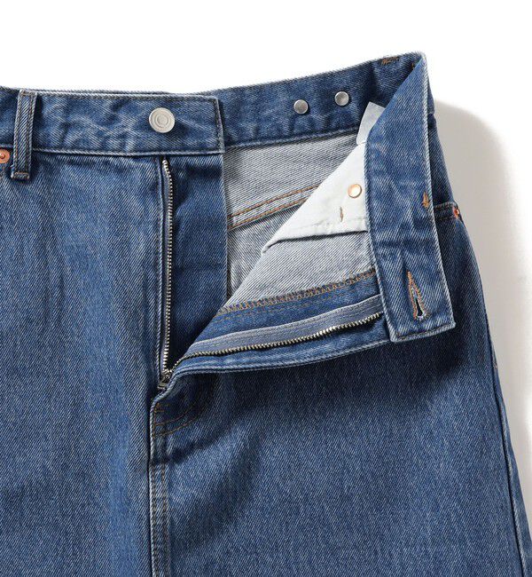 SHIPS for women「《予約》NINE CASE:〈洗濯機可能〉デニム スカート」|スカート|