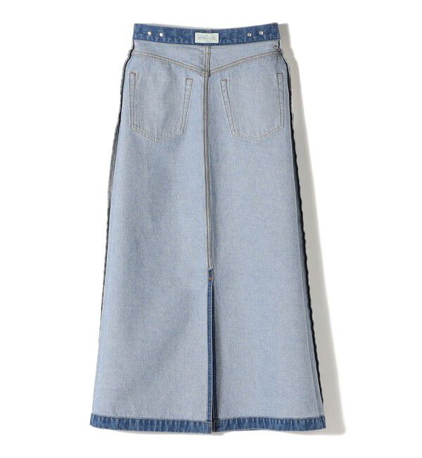 SHIPS for women「《予約》NINE CASE:〈洗濯機可能〉デニム スカート」|スカート|