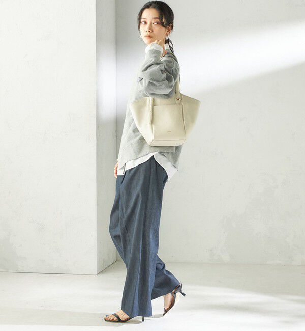 SHIPS for women「《予約》BEAURE: ロング ハンドル 2WAY トート バッグ 」|トートバッグ|