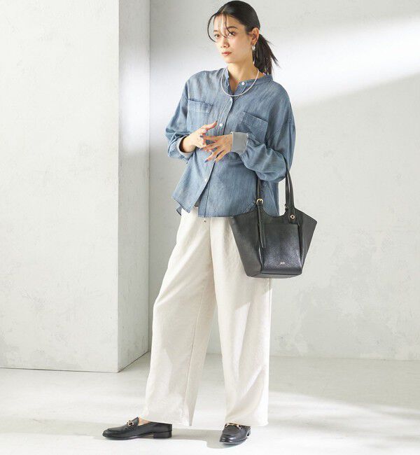 SHIPS for women「《予約》BEAURE: ロング ハンドル 2WAY トート バッグ 」|トートバッグ|