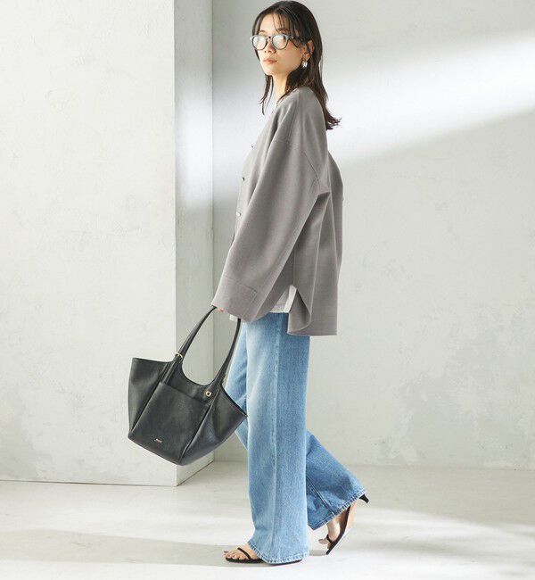 SHIPS for women「《予約》BEAURE: ロング ハンドル 2WAY トート バッグ 」|トートバッグ|