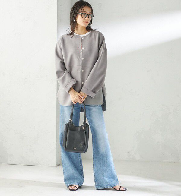 SHIPS for women「《予約》BEAURE: ロング ハンドル 2WAY トート バッグ 」|トートバッグ|