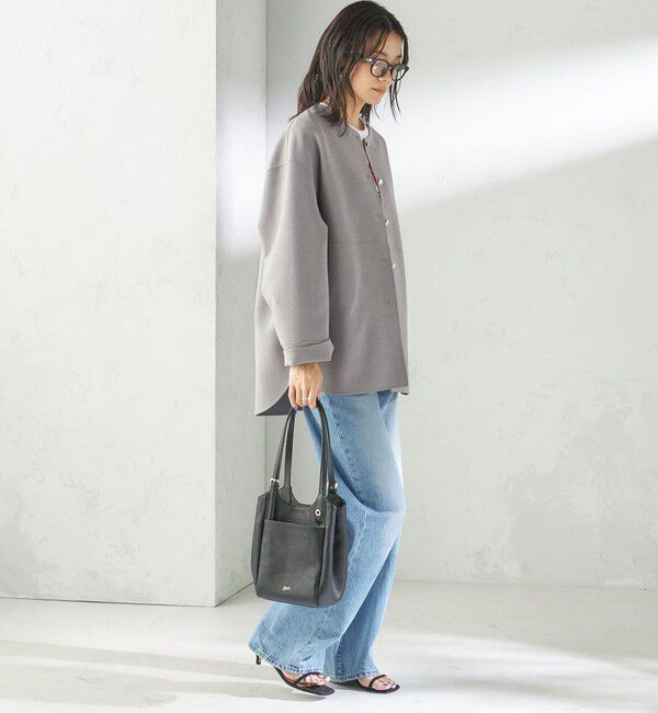 SHIPS for women「《予約》BEAURE: ロング ハンドル 2WAY トート バッグ 」|トートバッグ|