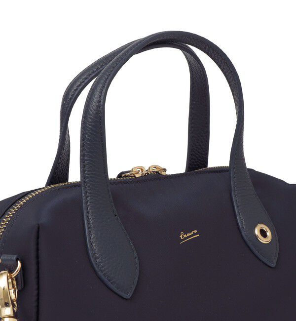 SHIPS for women「《予約》BEAURE: ナイロン スクエア テープ ボストン」|ボストンバッグ|