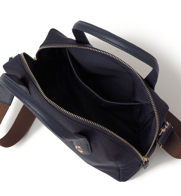 SHIPS for women「《予約》BEAURE: ナイロン スクエア テープ ボストン」|ボストンバッグ|