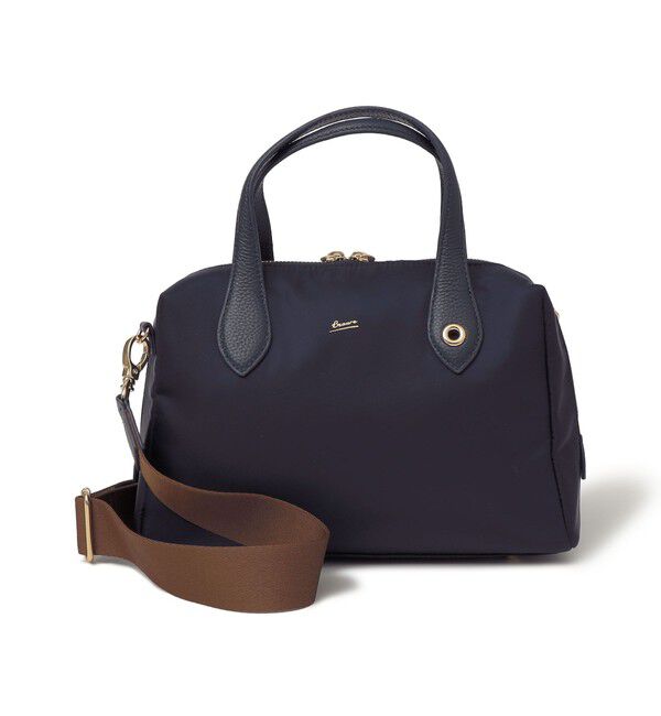 SHIPS for women「《予約》BEAURE: ナイロン スクエア テープ ボストン」|ボストンバッグ|