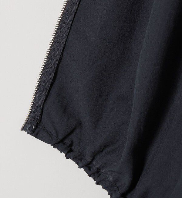 quaranciel「《予約》quaranciel:〈洗濯機可能〉シアー ドルマン ドロスト ジップ ブルゾン」|その他|