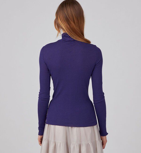 Ballsey「コットンシルクリブ タートルネックプルオーバー」|Tシャツ・カットソー|