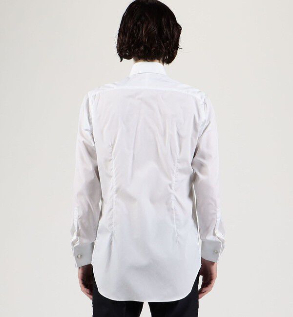 TOMORROWLAND MENS「120/2スーピマコットンブロード レギュラーカラーダブルカフスシャツ」|シャツ・ブラウス|