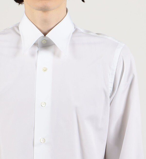 TOMORROWLAND MENS「120/2スーピマコットンブロード レギュラーカラーダブルカフスシャツ」|シャツ・ブラウス|