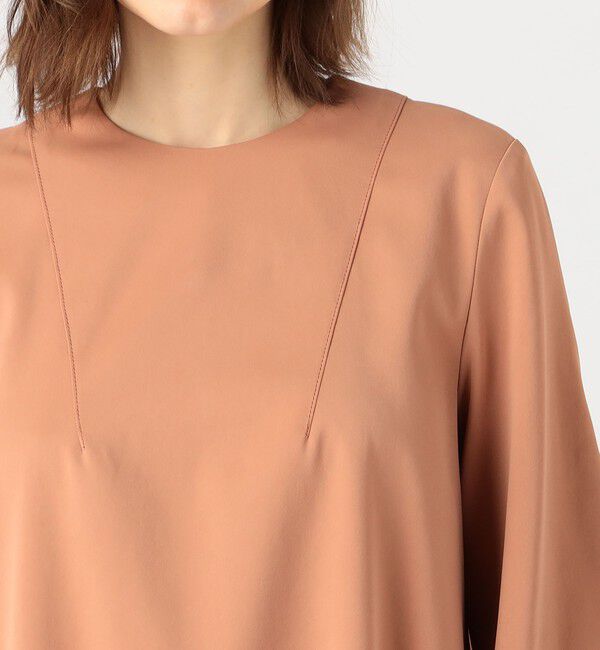 Ballsey「マットサテン Aラインワンピース」|ワンピース|