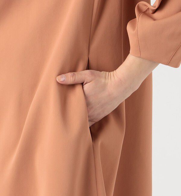Ballsey「マットサテン Aラインワンピース」|ワンピース|