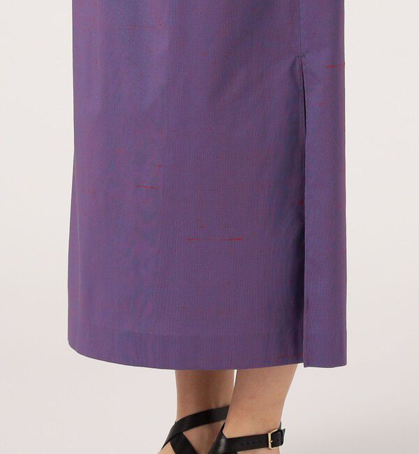 CABaN「シルクネップストレッチ ロングスカート」|スカート|