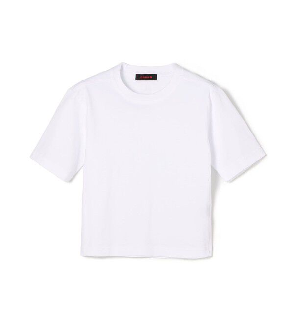 CABaN「ドライスビンコットン ハーフスリーブTシャツ」|Tシャツ・カットソー|11 ホワイト