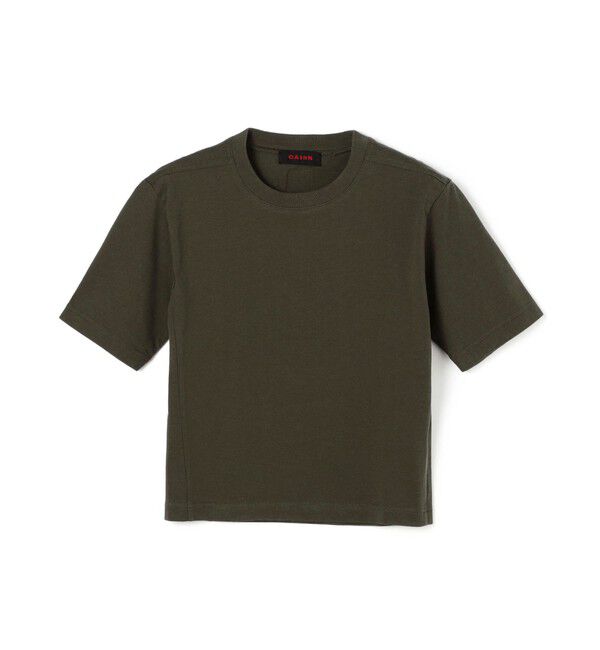 CABaN「ドライスビンコットン ハーフスリーブTシャツ」|Tシャツ・カットソー|59 ダークグリーン
