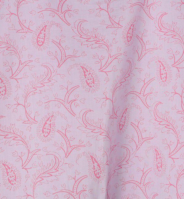 SOULEIADO「コットンプリント ペプラムブラウス」|シャツ・ブラウス|