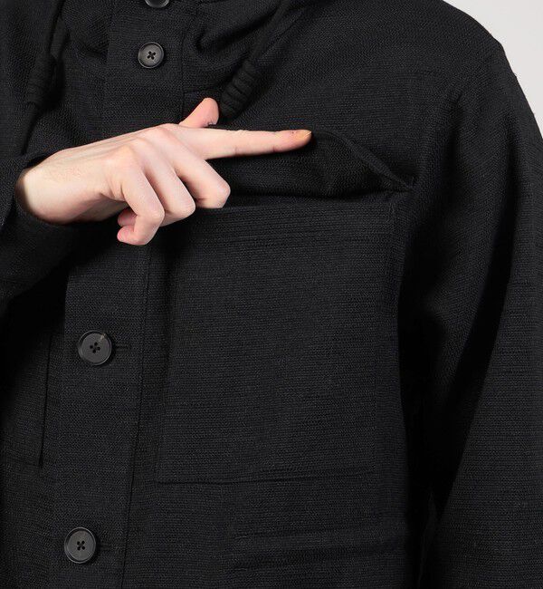 TOMORROWLAND MENS「コットンウール マウンテンパーカー」|ブルゾン・スタジャン|