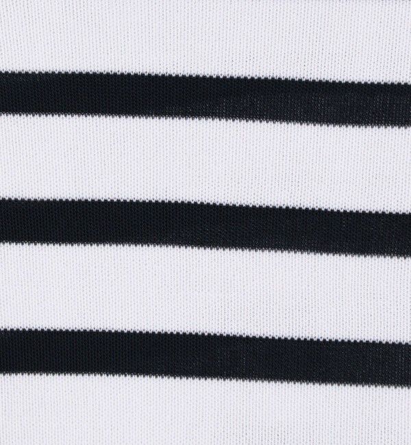 GALERIE VIE「ヴィスコースボーダー プルオーバー」|ニット・セーター|